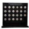 23 Silver Commemorative Coins of India Government Mint (₹10–₹1000) Acrylic Display